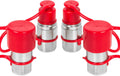 1/2 Flat Face Hydraulic Quick Connect Coupler Set E331