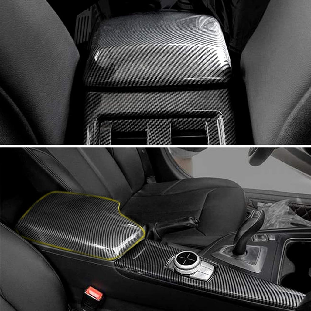 Compatible with BMW 3 Series Center Armrest Box Cover Q458