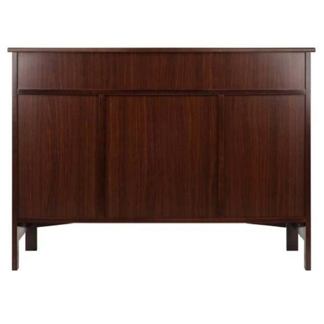 43.50” Cappuccino Brown Buffet Cabinet J257