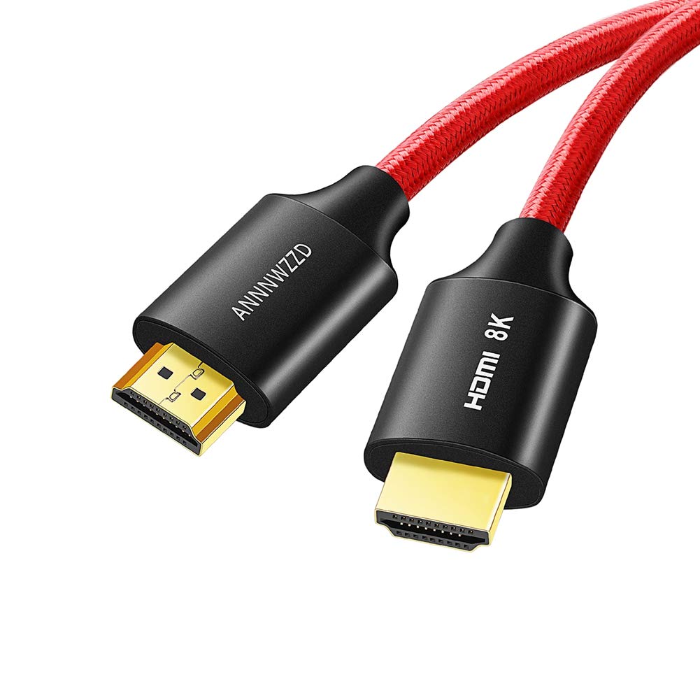 Fiber Optic HDMI 2.1 8K Cable 48Gbps 50FT Pack of 2 F8330