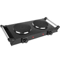 Portable Coil Heating Double/Single Burners Stove 2000W T817185