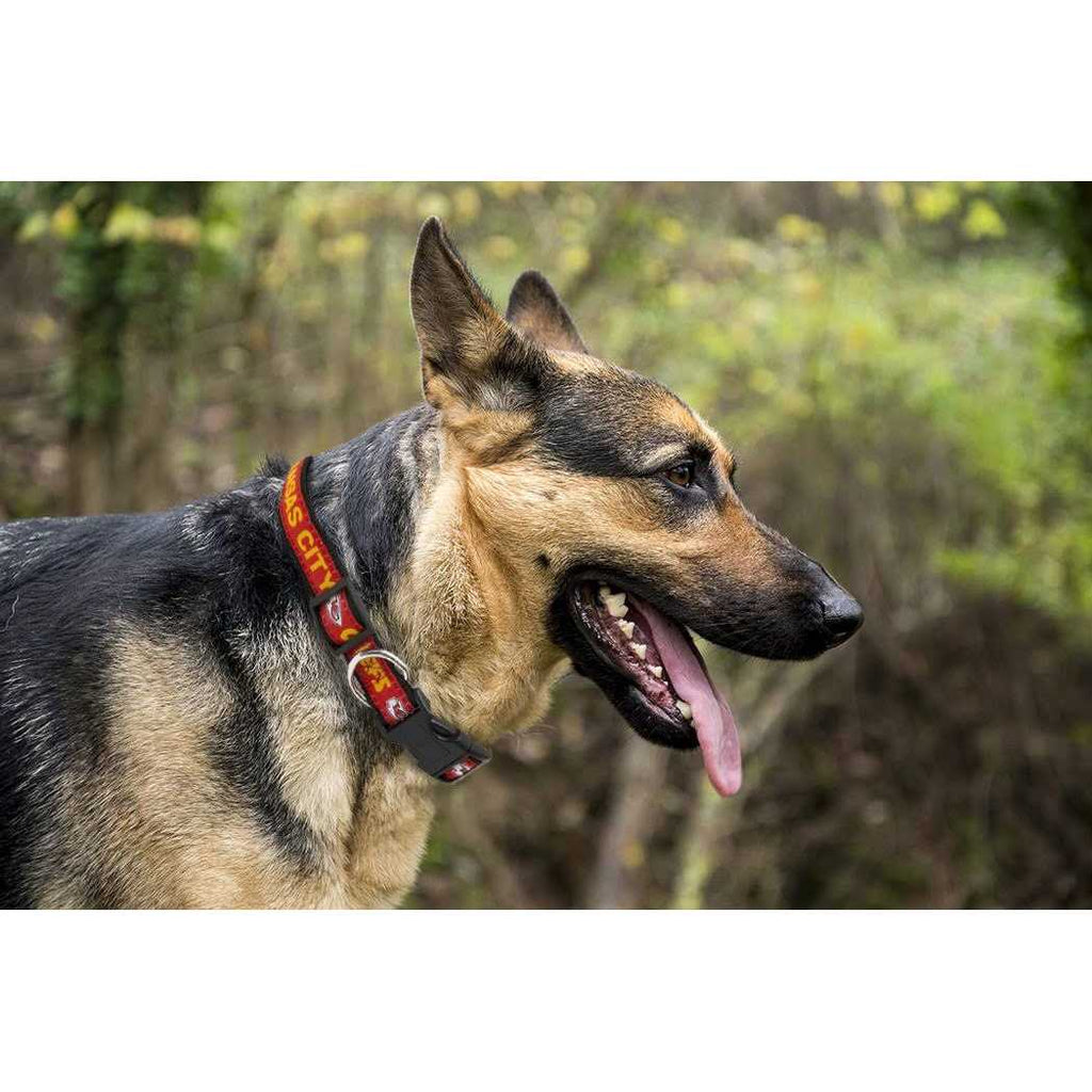 Kansas City Chiefs Dog Collar L7503