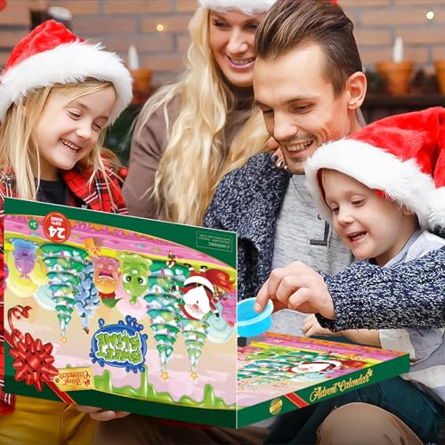 24 Days Advent Calendar with Butter Slime B34246