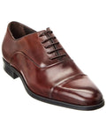 Brown Leather Oxford F109922