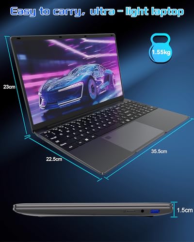 15.6" Quad-Core Laptop 16GB DDR4 512GB SSD U19761