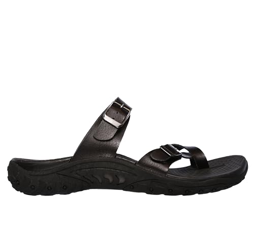 Women's Double Buckle Thong Slide Sandal T79392