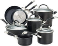 11 Piece Hard Anodized Non-Stick Cookware Set Y781