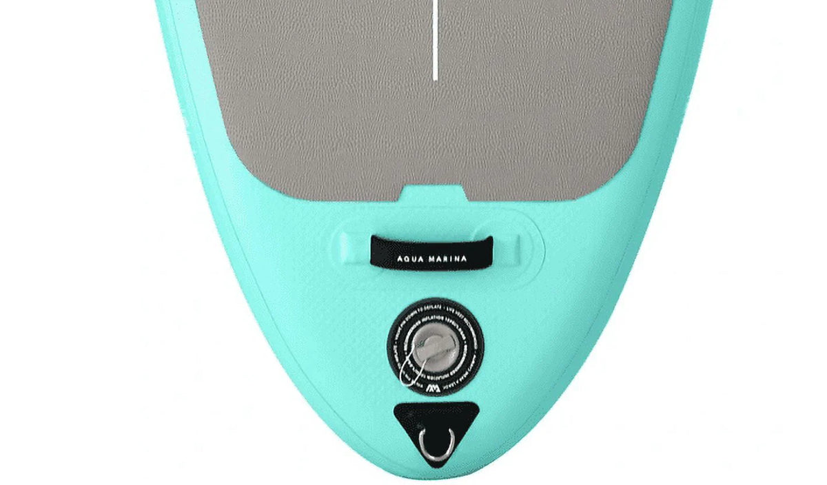 11'0 Inflatable Paddle Board with Carry Bag, Paddle, Fin, Pump & Safety Harness J49695