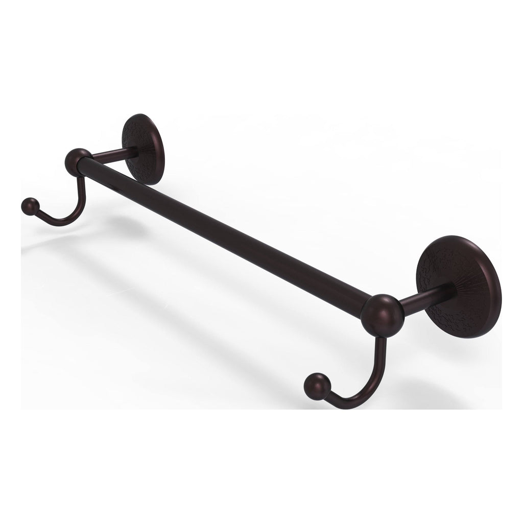 18 inch Towel Bar with Integrated Hooks S447