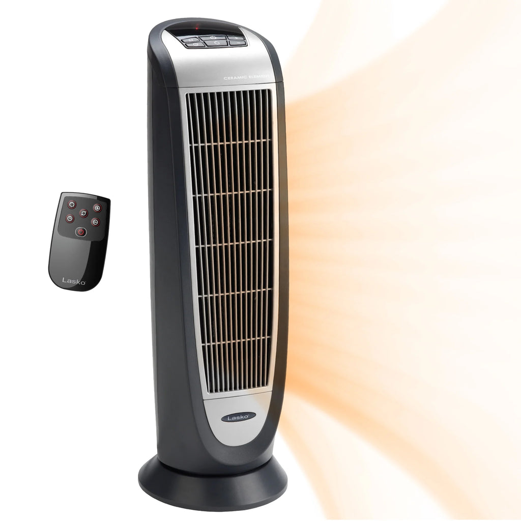 23" 1500W Electric Oscillating Ceramic Tower Space Heater W6446