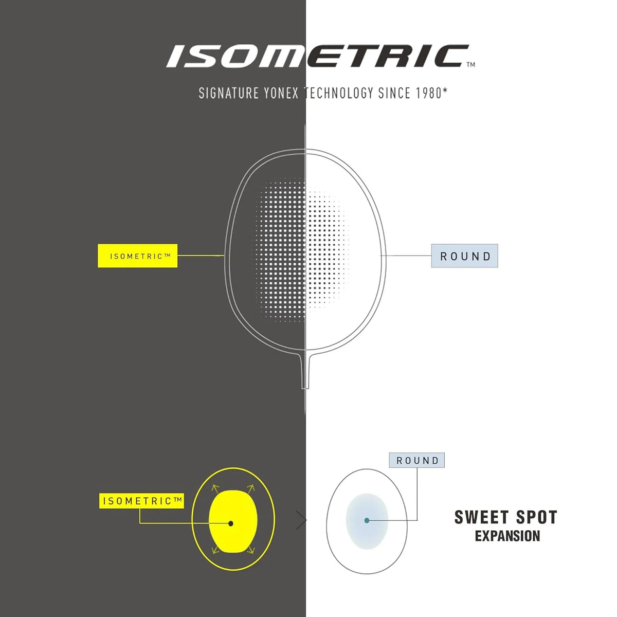 Pearl White Badminton Racquet F345482