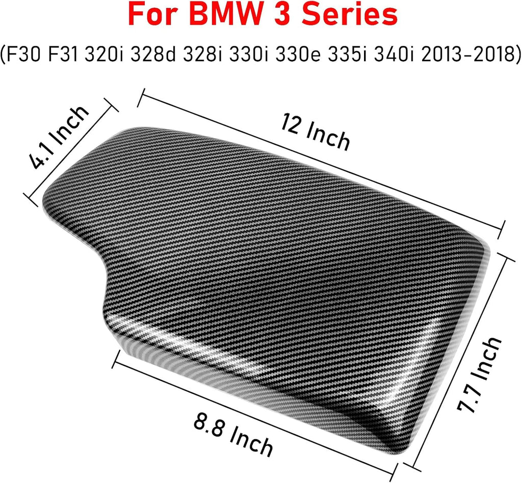 Compatible with BMW 3 Series Center Armrest Box Cover Q458