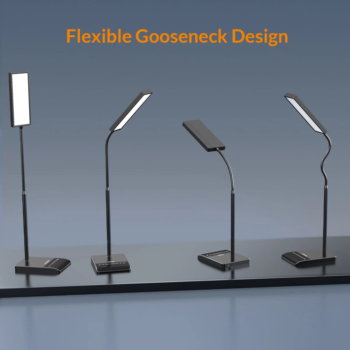 800LM 12W LED Desk Lamp with 50 Lighting Modes G401