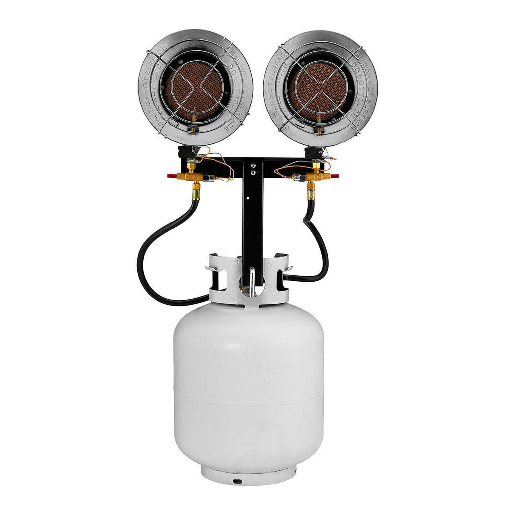 30,000 BTU Dual-Head Tank Top Propane Heater A4513