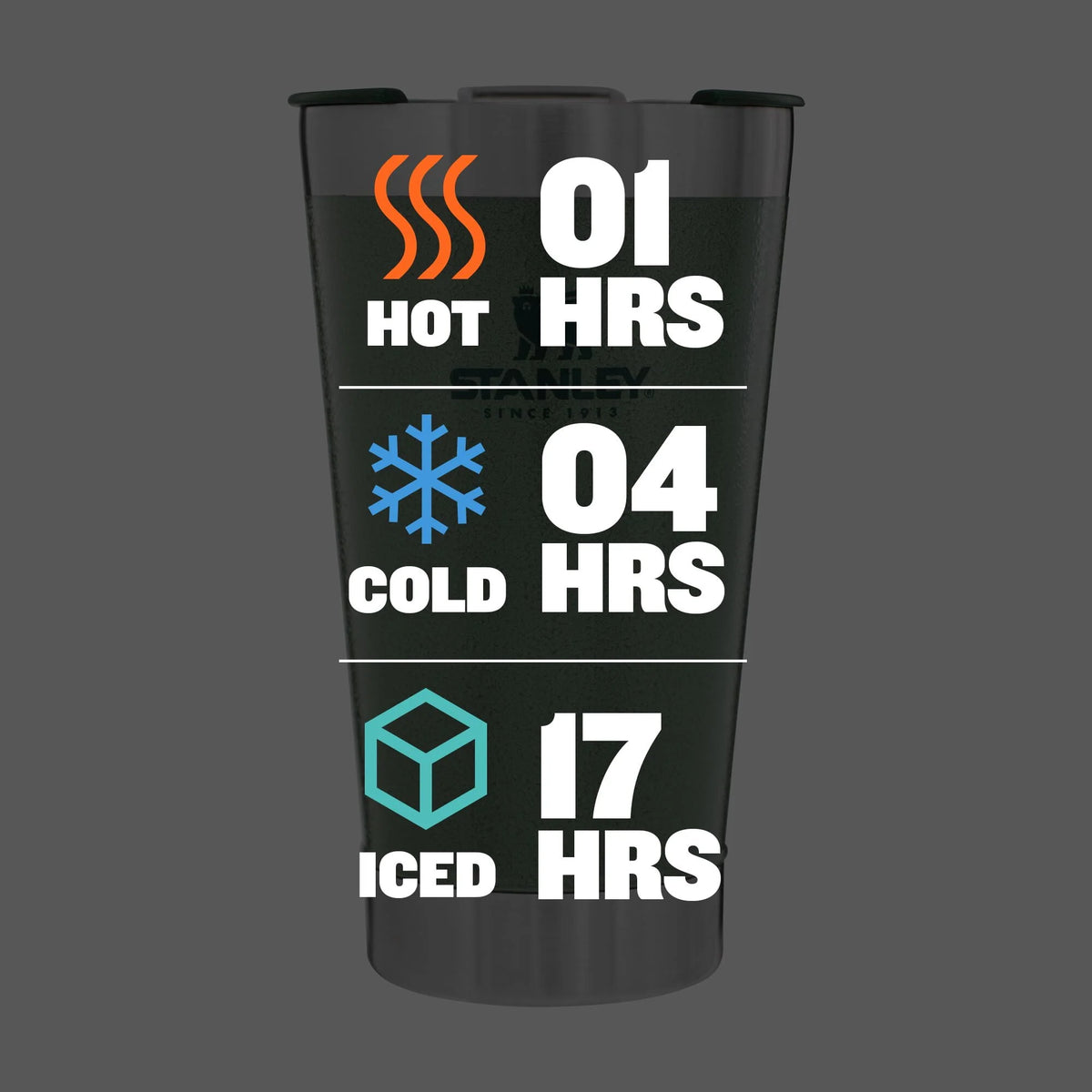 Stainless Steel Vacuum Insulated Beer Mug, 16 oz B31318