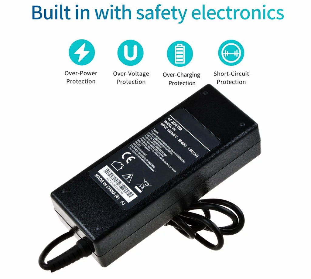 Compatible AC / DC Adapter Replacement 12V DC Power Supply Cord Cable Charger A1827