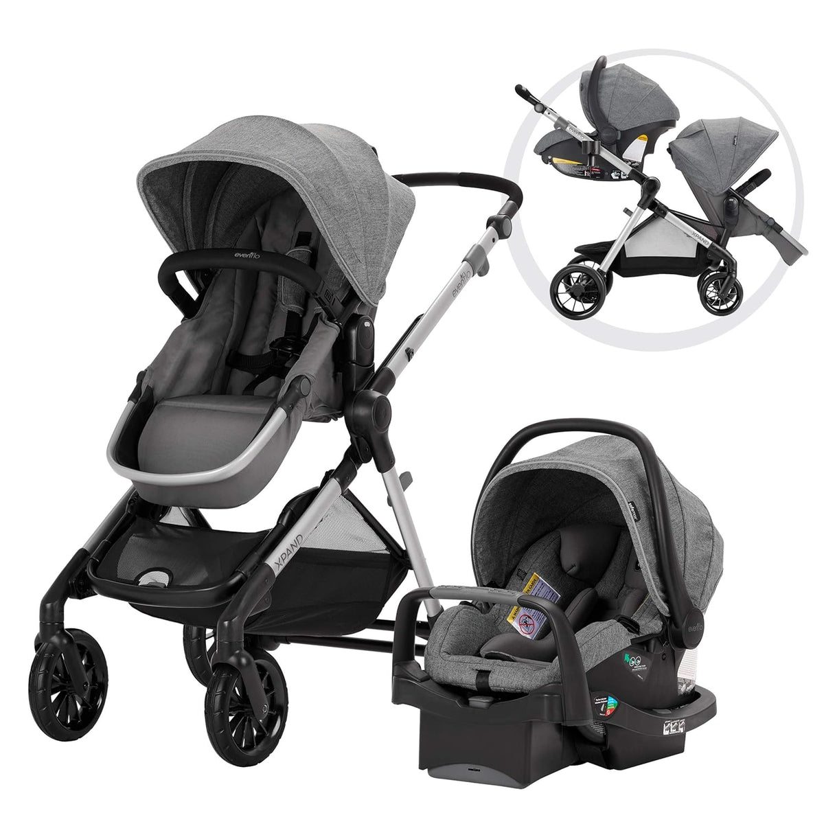 Modular Travel System with Infant Car Seat O4661
