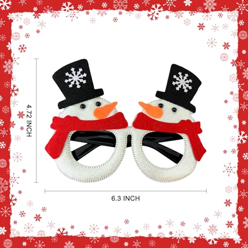 12 Pcs Christmas Glasses Party Favors N66223