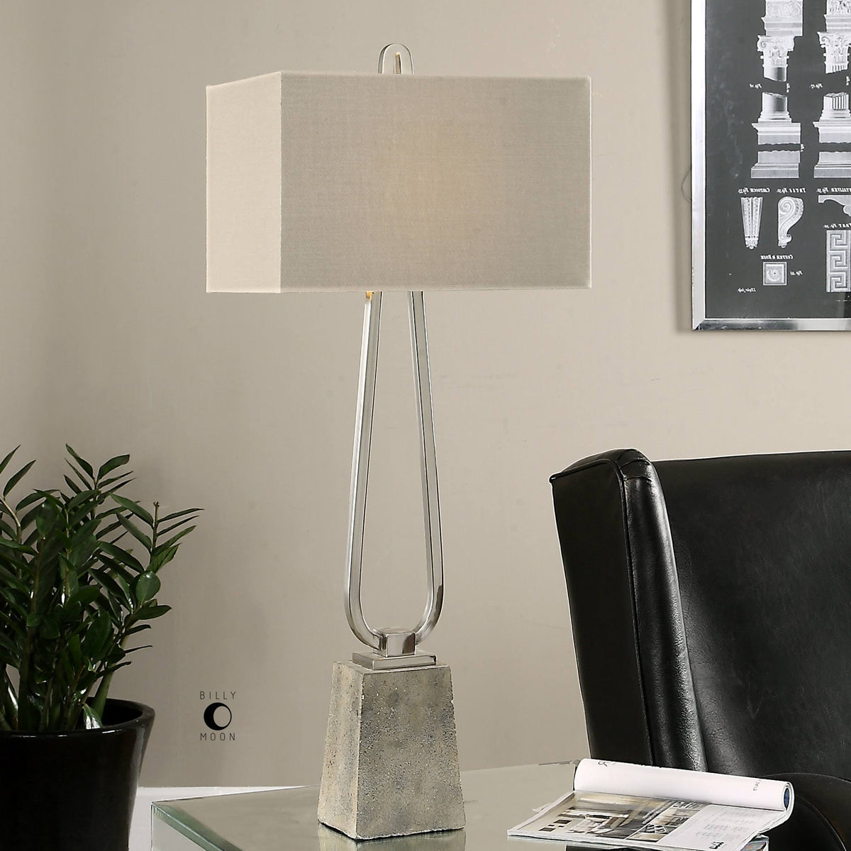 Polished Nickel Lamp R40545