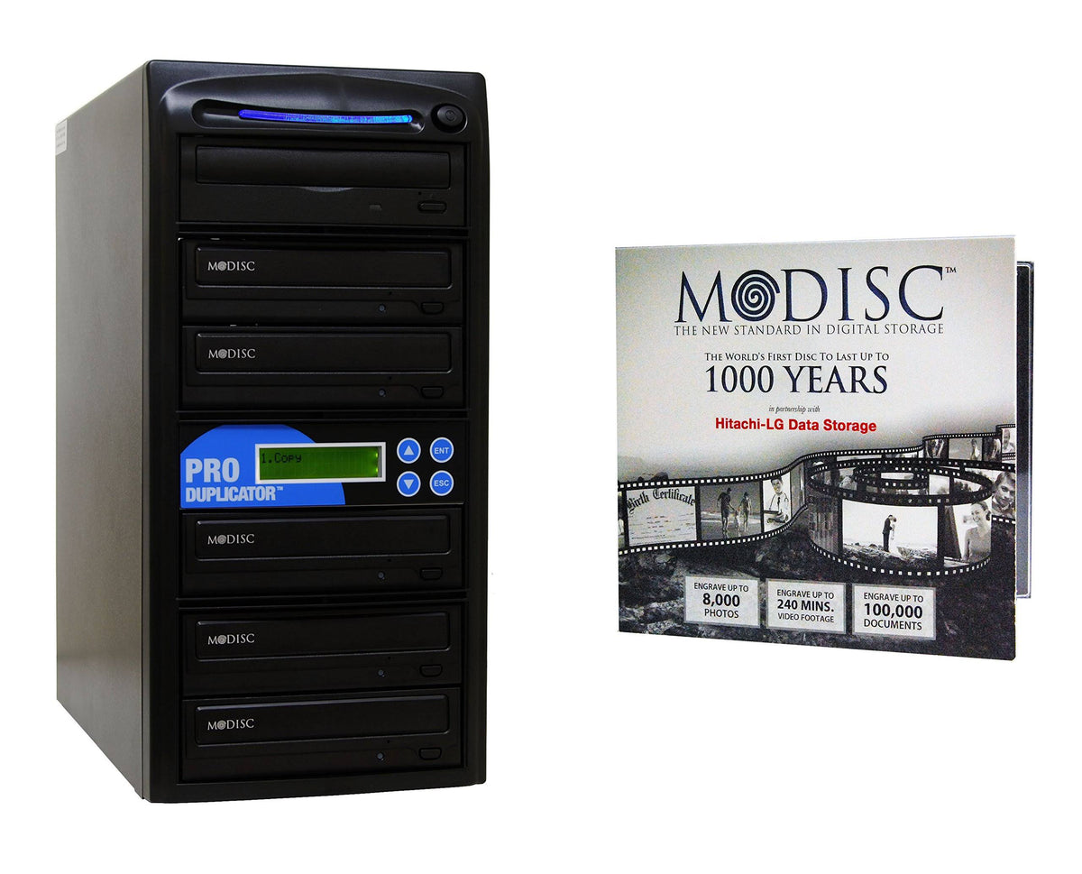 CD DVD Duplicator with 1 Pack M-Disc I25157