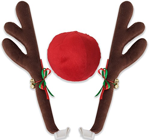 Reindeer Antlers & Nose Christmas Decorations X296592