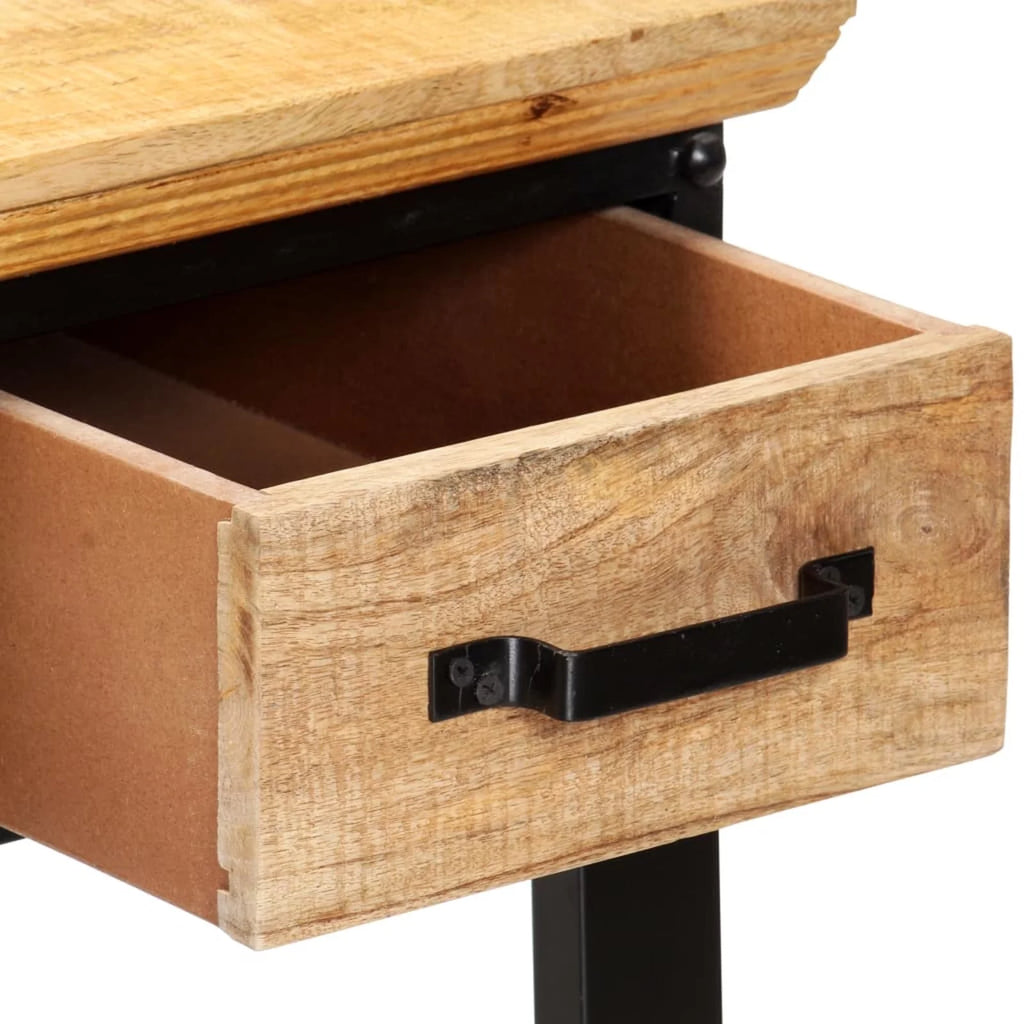 Mango Wood Writing Desk with 2 Storage Drawers F701276