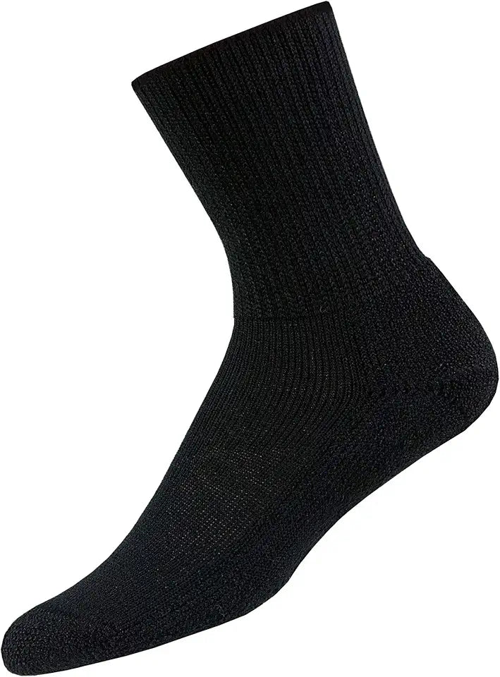 Men's Moderate Cushion Crew Diabetic Socks X43310