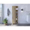 Light Oak Single Door Cabinet S506795