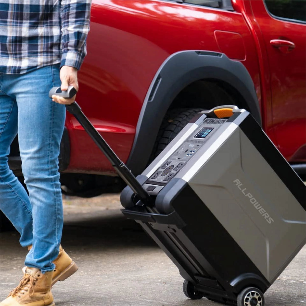 Portable Power Station, 3600Wh LiFePO4 Battery, 3600 Watt E805941