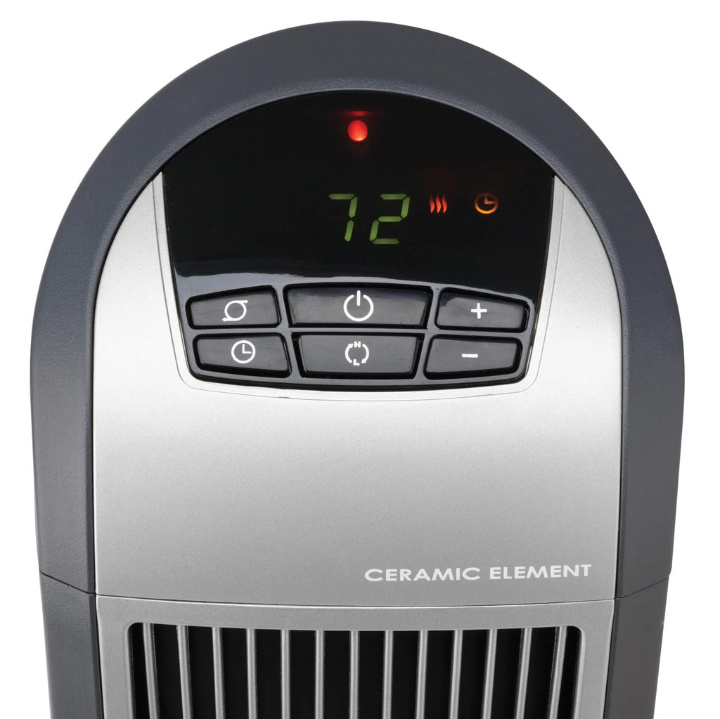 23" 1500W Electric Oscillating Ceramic Tower Space Heater W6446