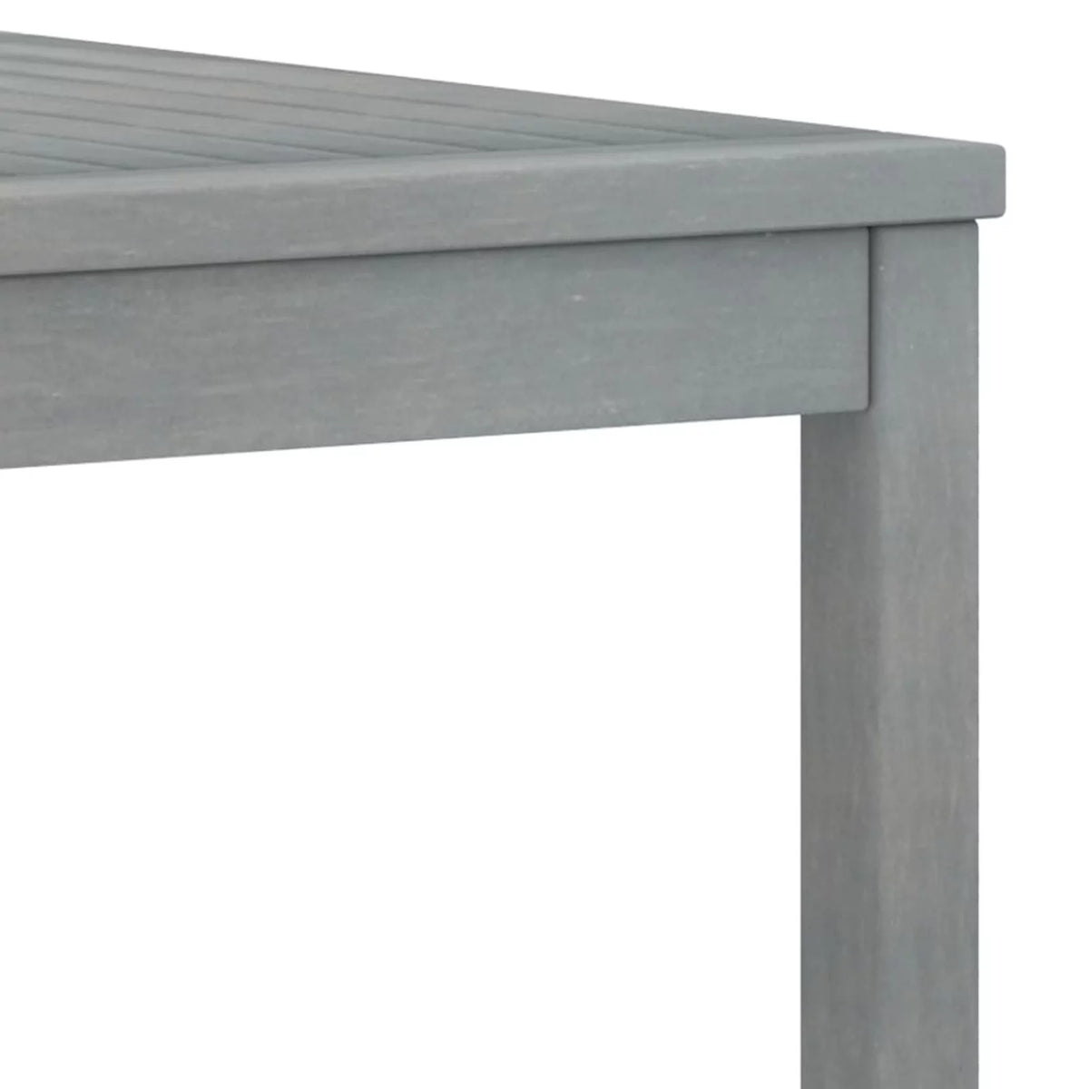 Gray Solid Acacia Wood Coffee Table G268