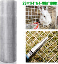 48inx100ft 1/4 in 23 Gauge Hardware Cloth Welded Wire Mesh Rolls T83272