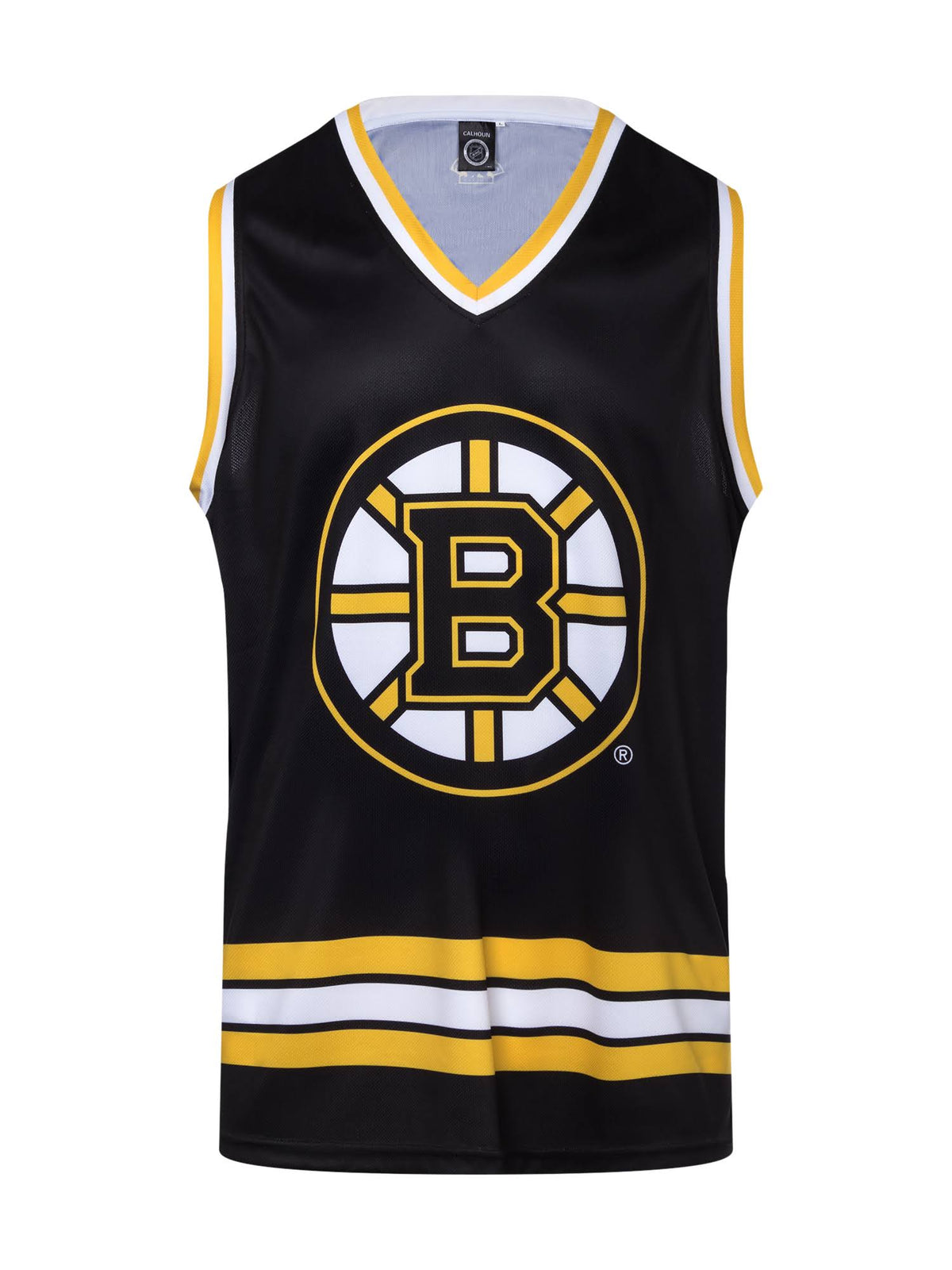 Black Polyester Hockey Tank H5772