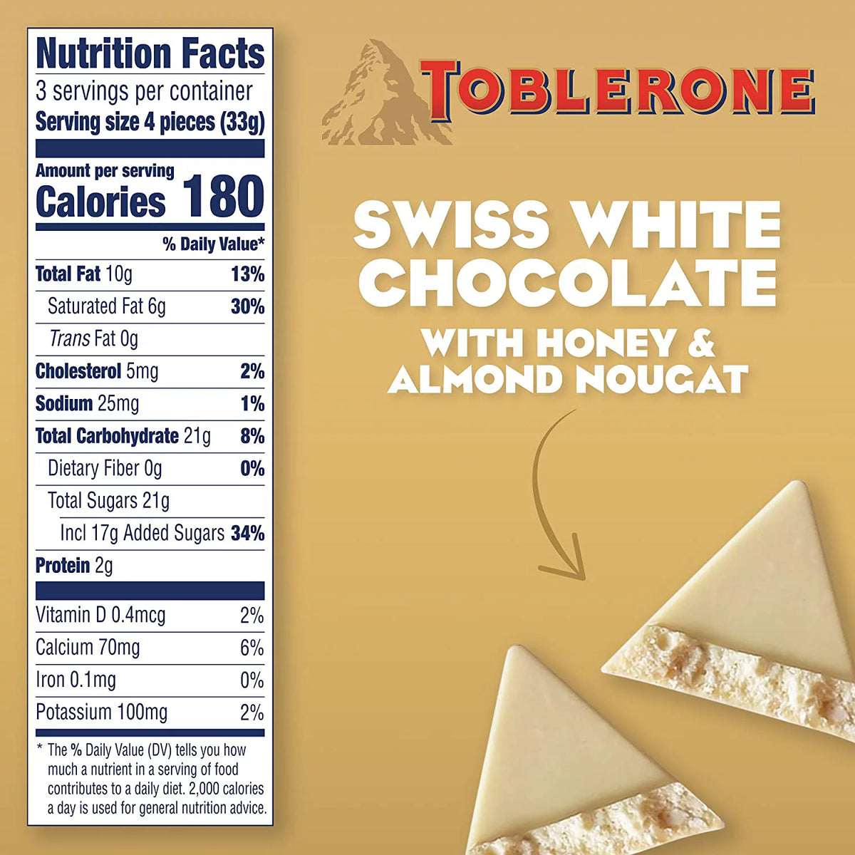 White Chocolate Bar 12 Count U1704
