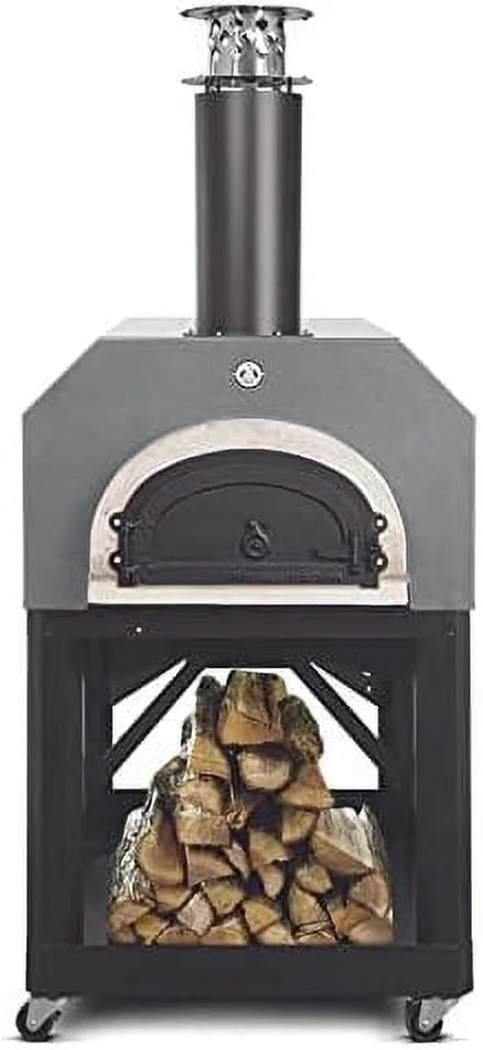 Wood-Burning Mobile Outdoor Pizza Oven U751255