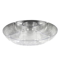 Clear Crystalware 5 Compartment Lazy Susan W9493
