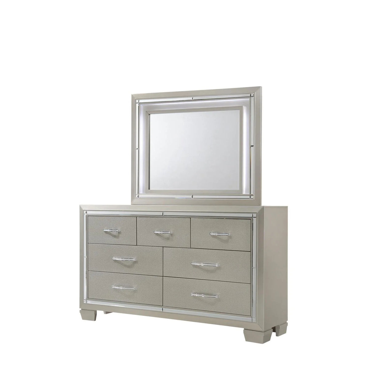Queen Platform Storage 6PC Bedroom Set L49501