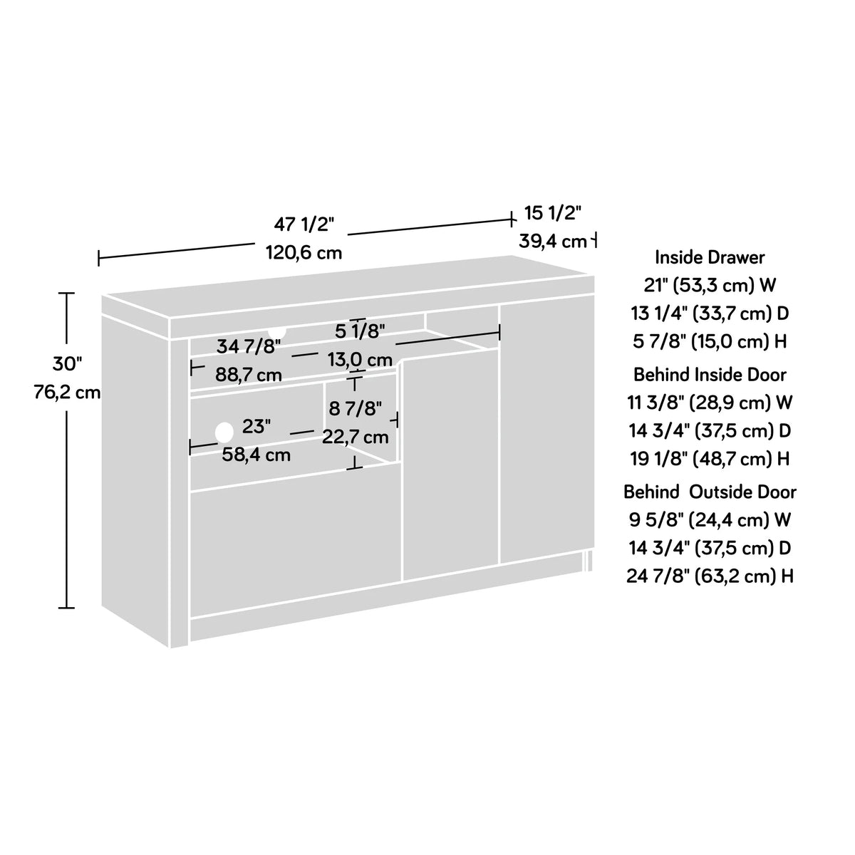 Modern TV Stand R3837