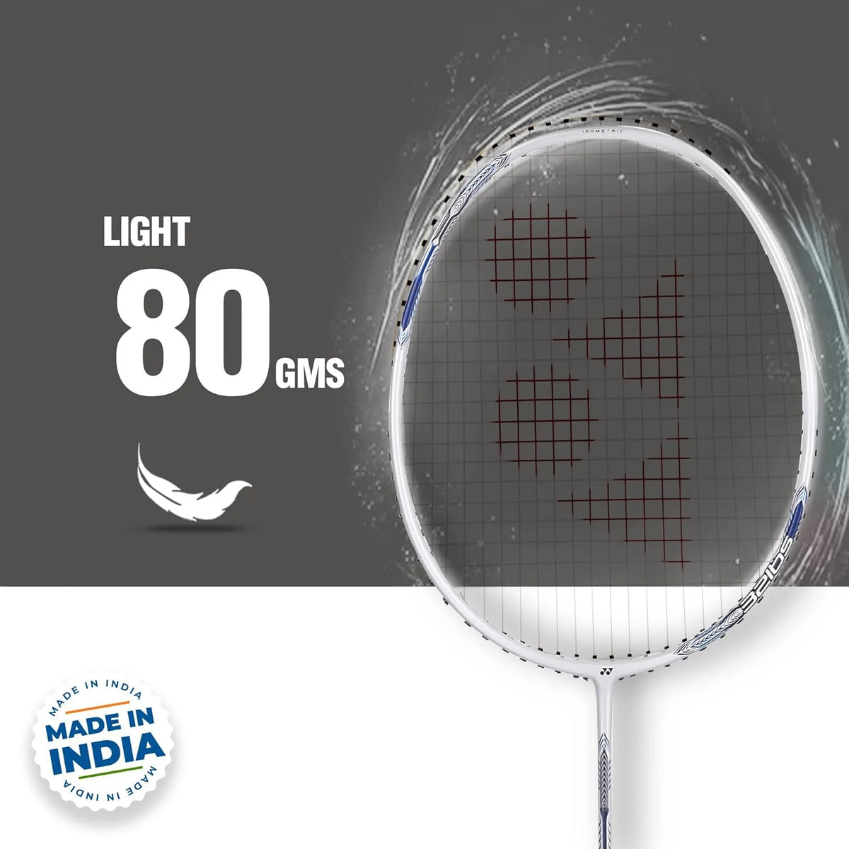 Pearl White Badminton Racquet F345482