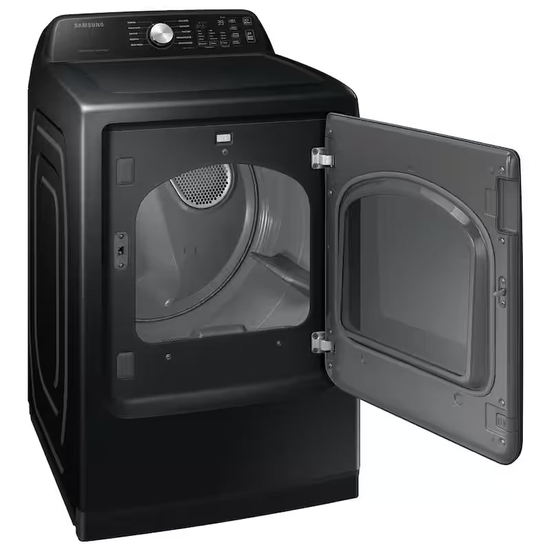 7.4 cu. ft. Vented Front Load Smart Gas Dryer with Sensor Dry in Brushed Black I619991