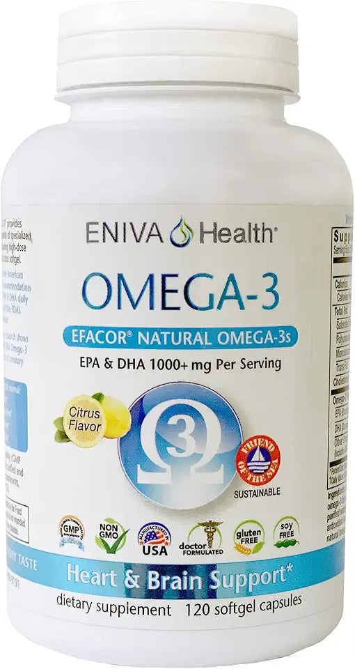 Omega-3 Fish Oil 1120 MG 120 Capsules D145