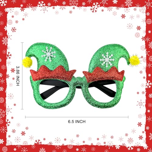 12 Pcs Christmas Glasses Party Favors N66223
