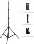82 Inch Extendable Tripod with Phone Clip Mount I6236