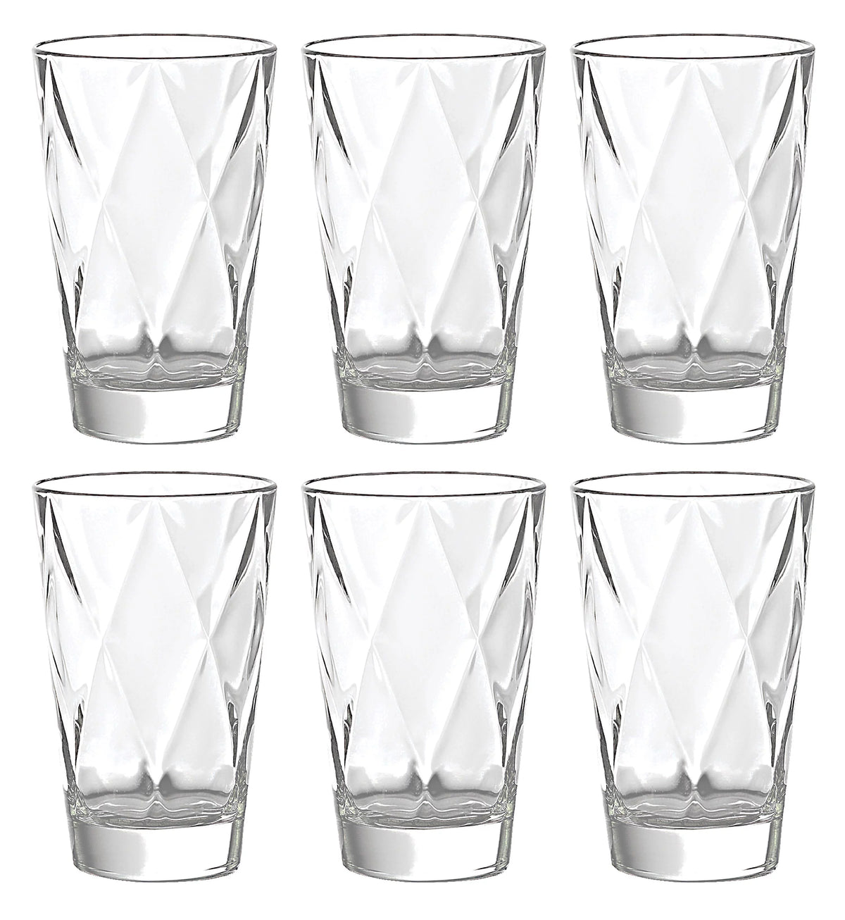 High Quality Glass Hiball 13.5oz Set of 6 S6619