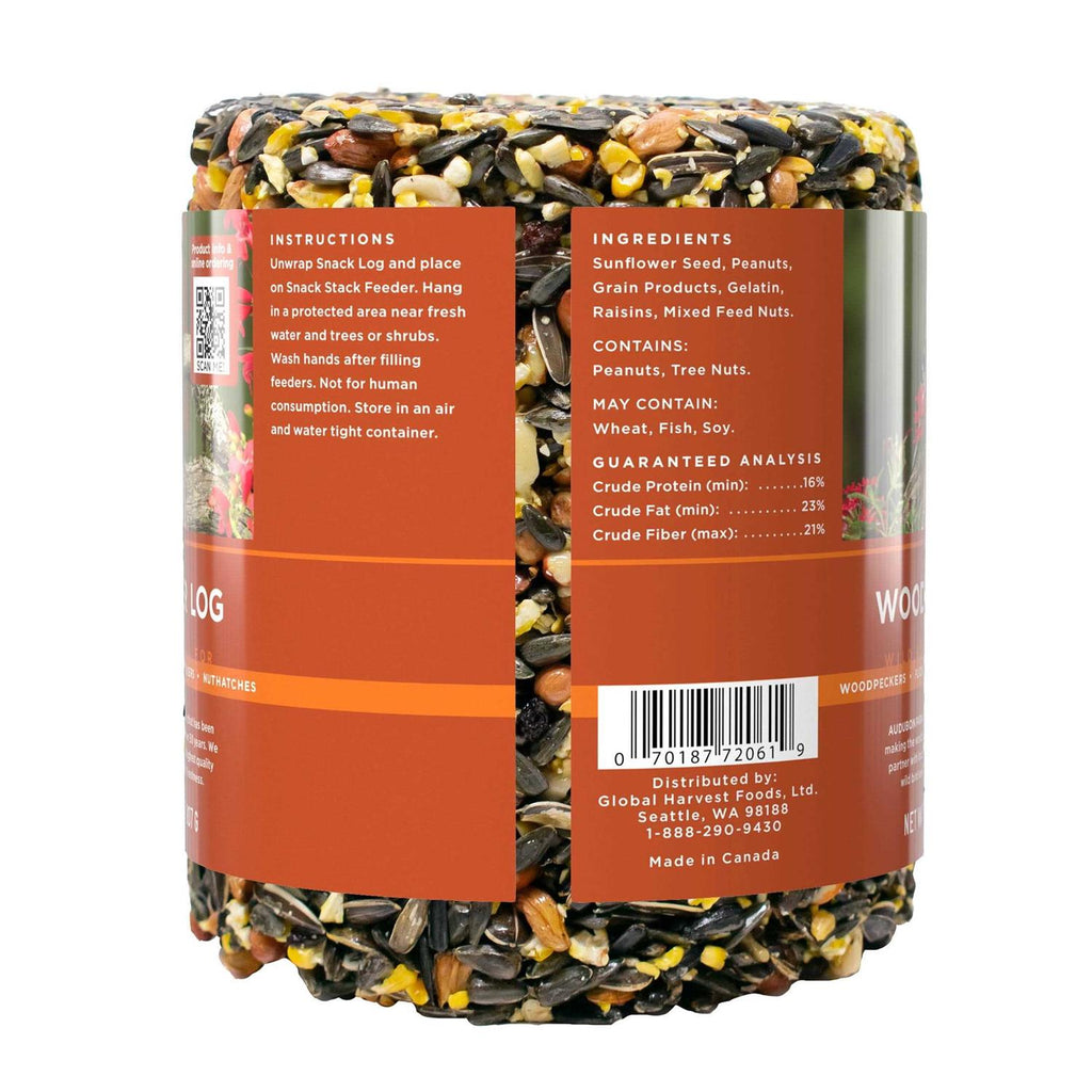 Woodpecker Snack Log Wild Bird Feed C336546