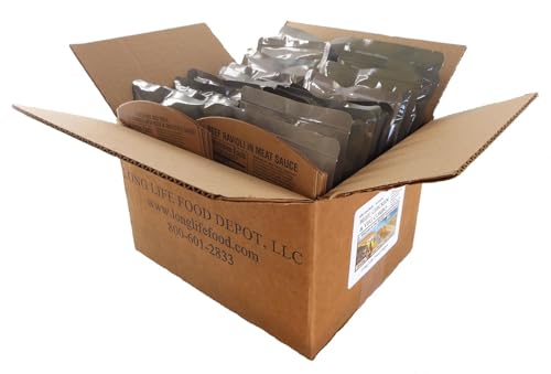 Beef Chicken & Pork Combo MRE Entrees 18-Pack F46502