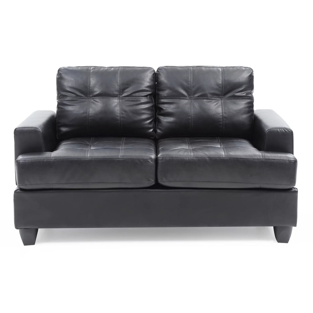 Black Loveseat T188