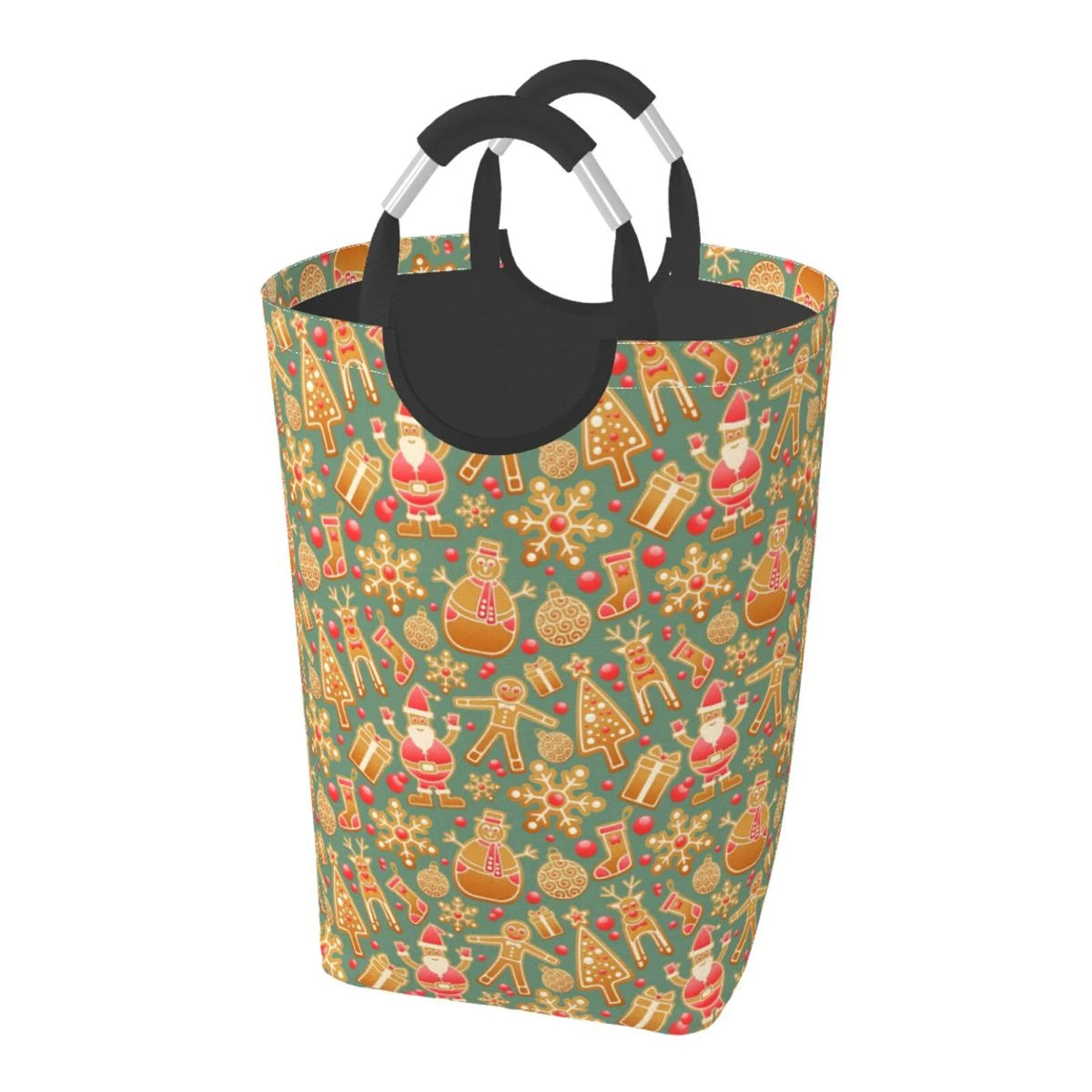 Large Collapsible Laundry Hamper with Aluminum Handle, 50L Y925