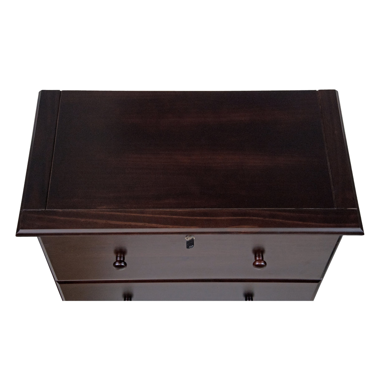 100% Solid Wood 5 Drawer Chest with Lock W2331