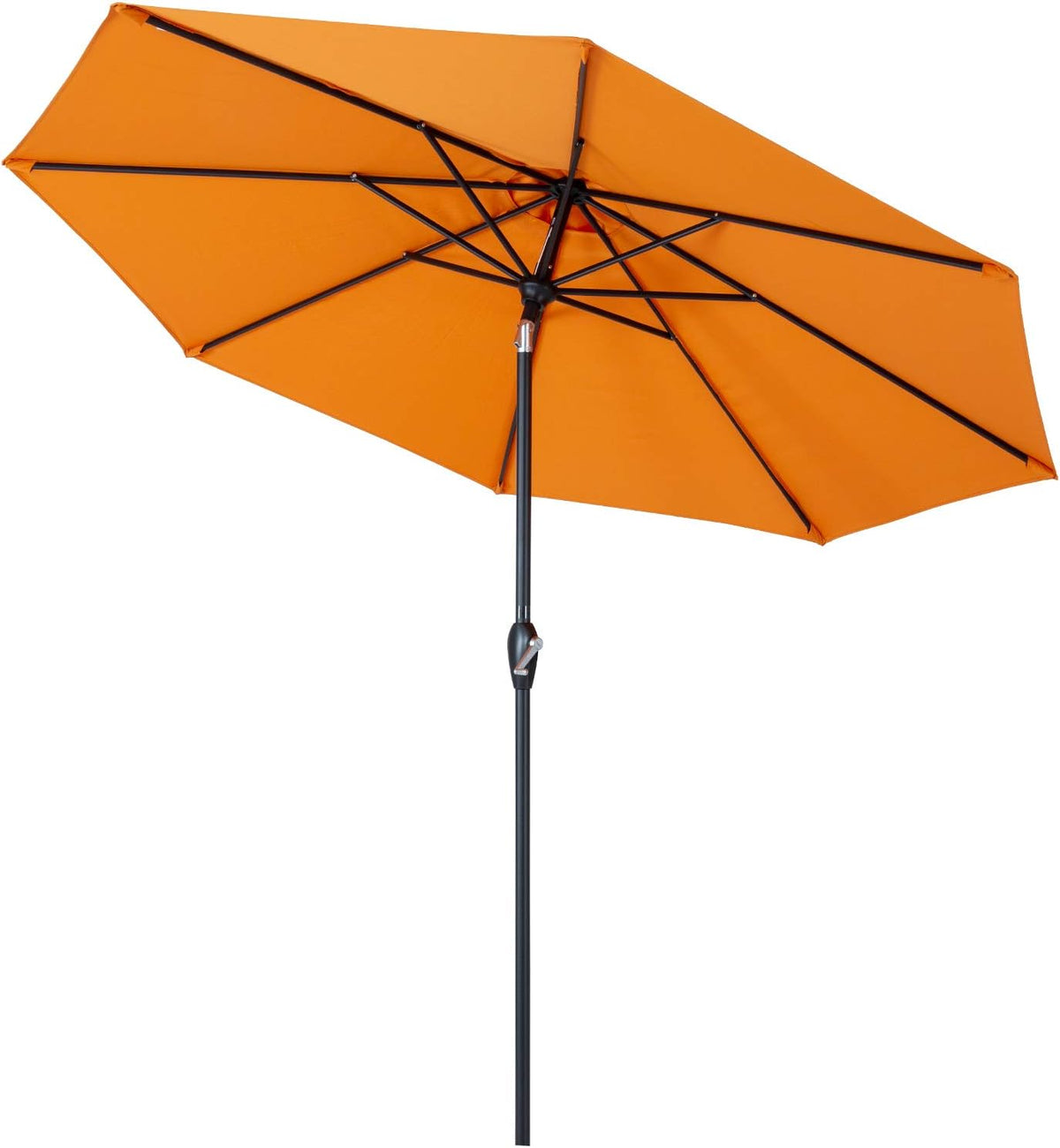 10' Outdoor Patio Table Umbrella with Auto Tilt and Crank J485992